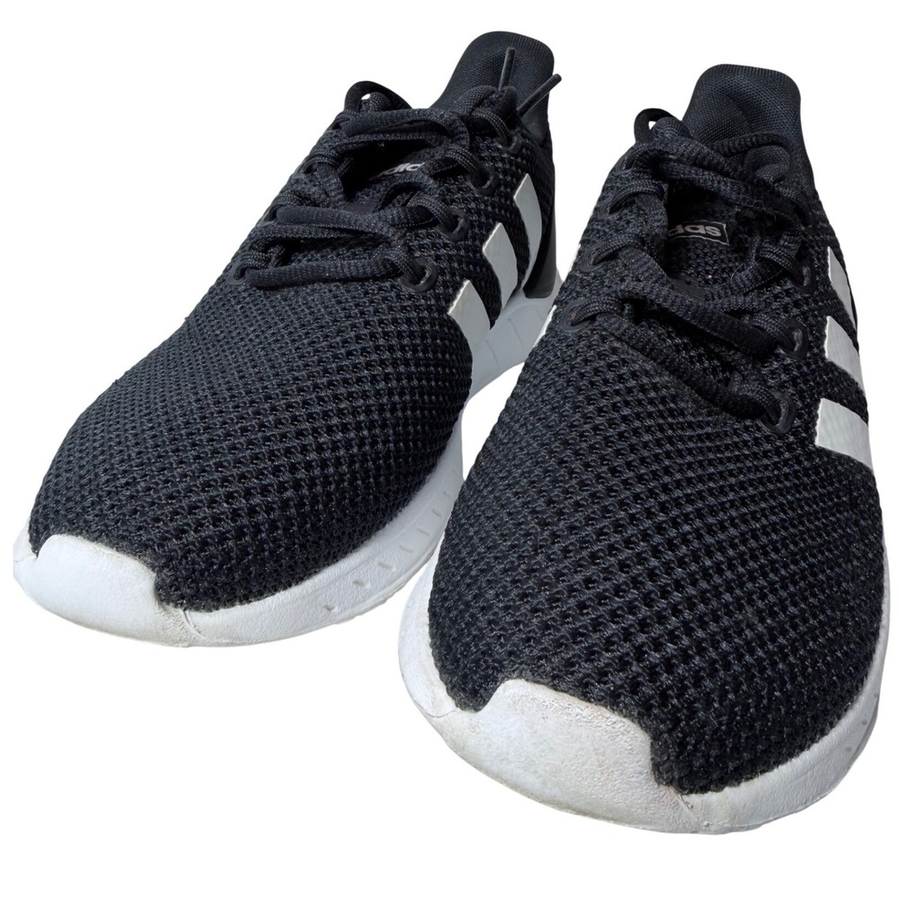 Adidas Questar Flow NXT Black White Mesh Running Shoes Kids 4.5 Women 6 FZ2957 - Picture 6 of 13